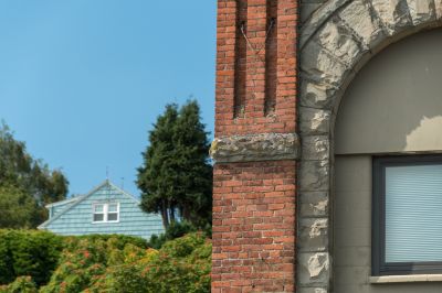 Residential Brick Facade